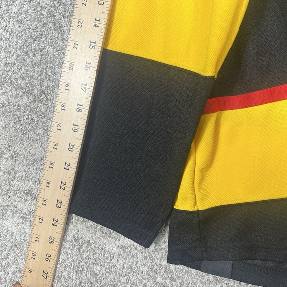 Quinn Hughes Vancouver Canucks Adidas Authentic Jersey Men's Large 52 Black NHL - Picture 6 of 8